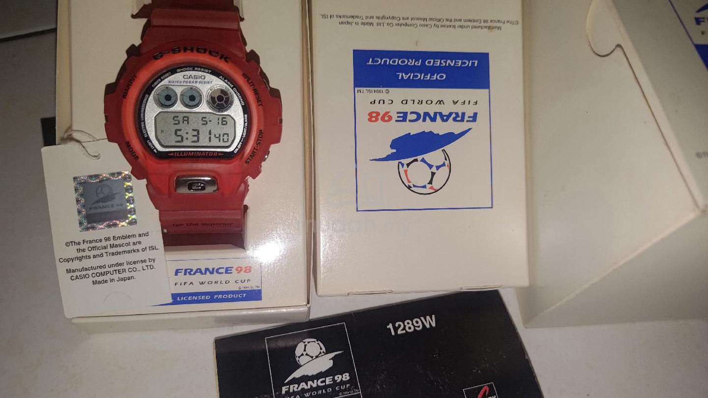 Casio G-SHOCK DW-6900WF-4T (1998 FIFA World Cup) - Watches 