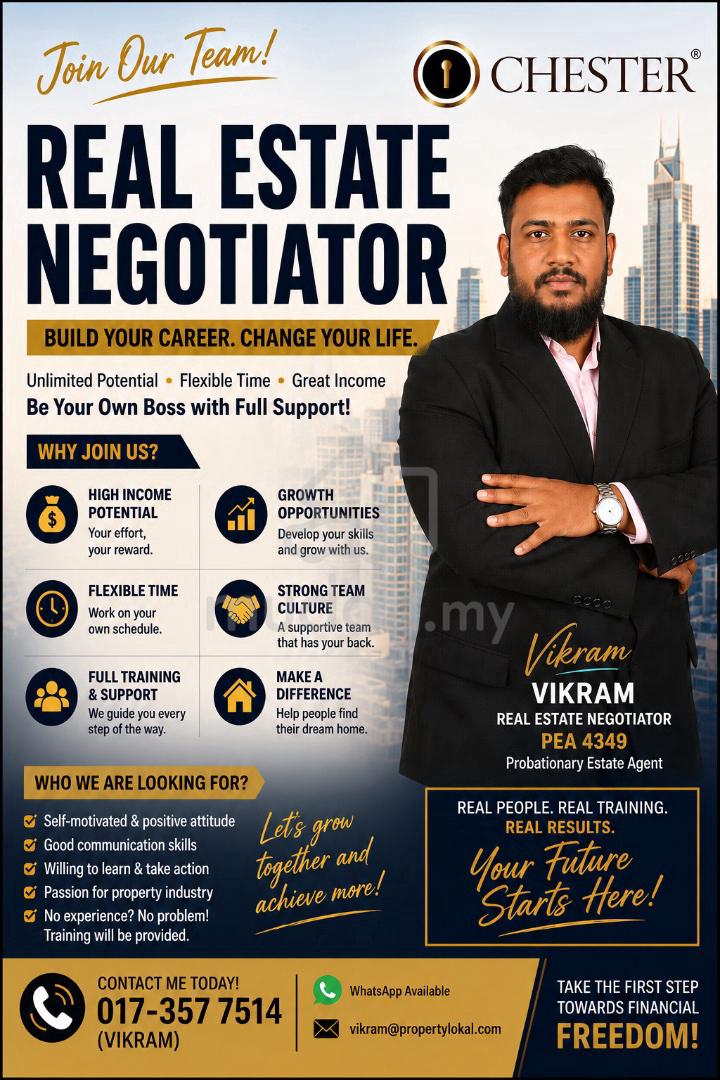 jobs in CHESTER PROPERTIES SDN BHD
