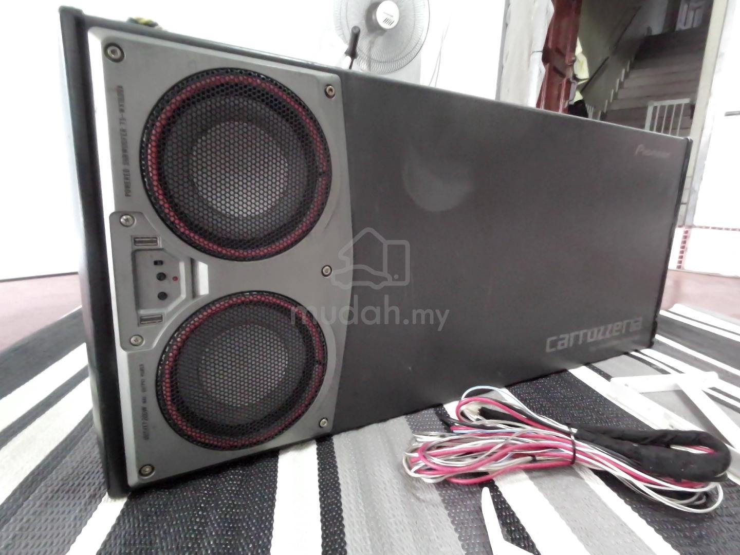 carrozzeria TS-WX1600A パワードサブウーファー TS-WX1600A 商品概要