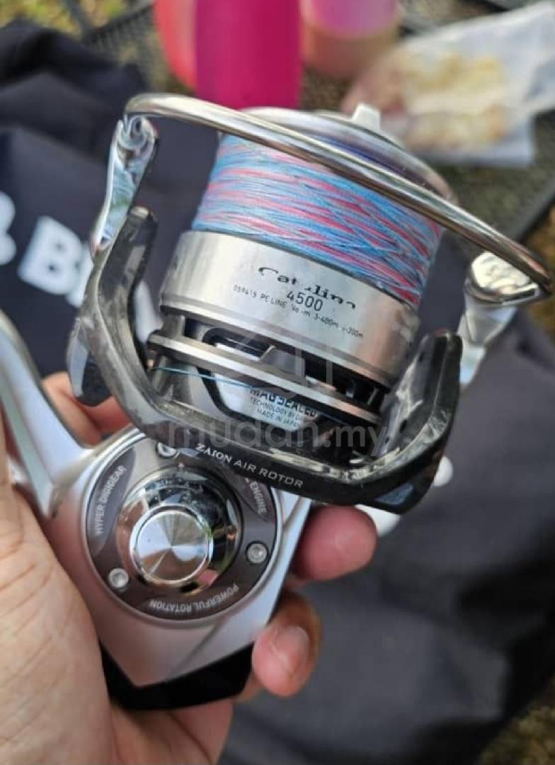 daiwa catalina 4500 fishing reel 16 4500H Japan Saltwater Roller Sports & Outdoors Daiwa 16 Catalina 4500h Spinning