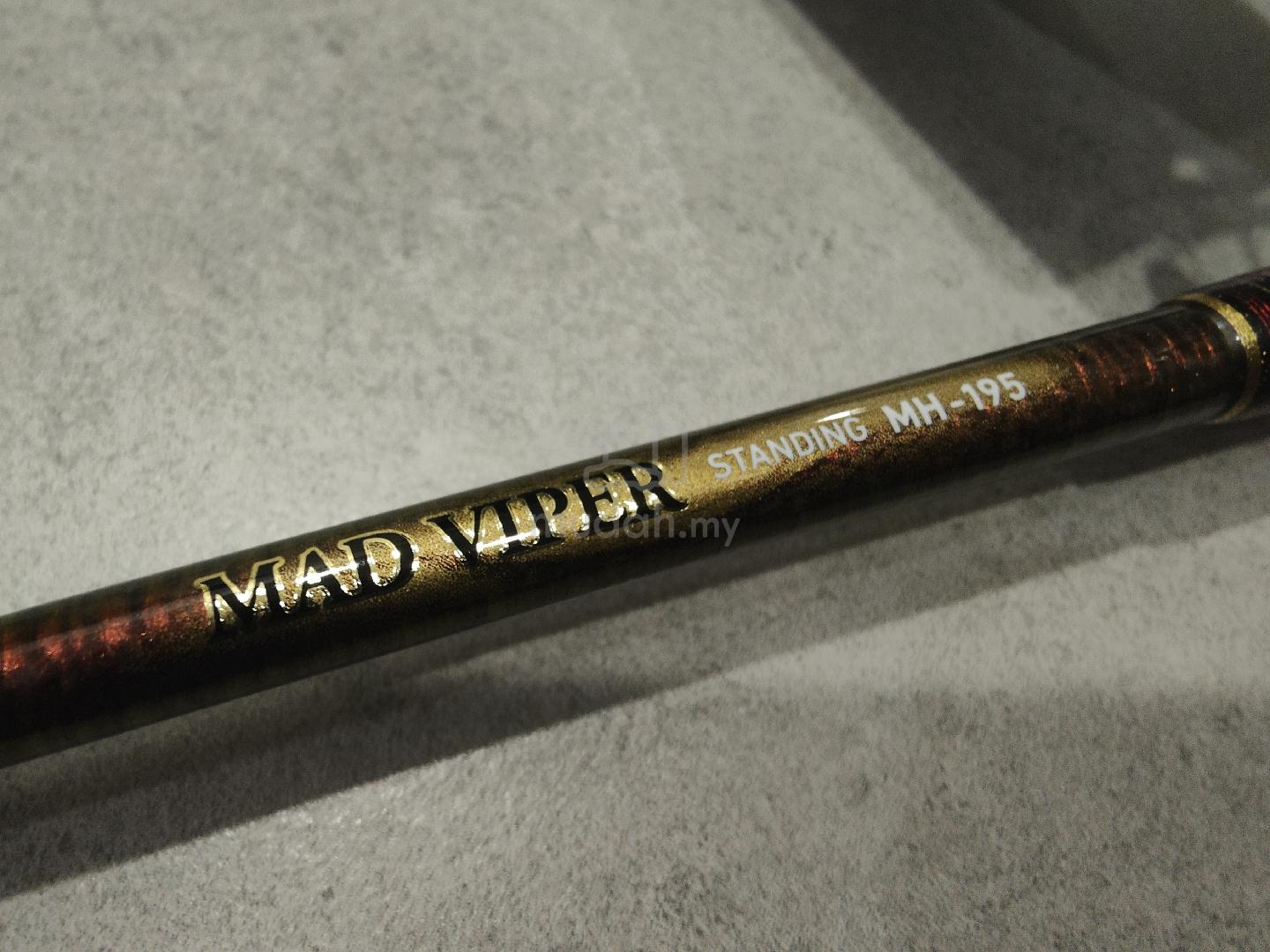 Daiwa Mad Viper Standing MH195 Rod Shimano Miya - Sports