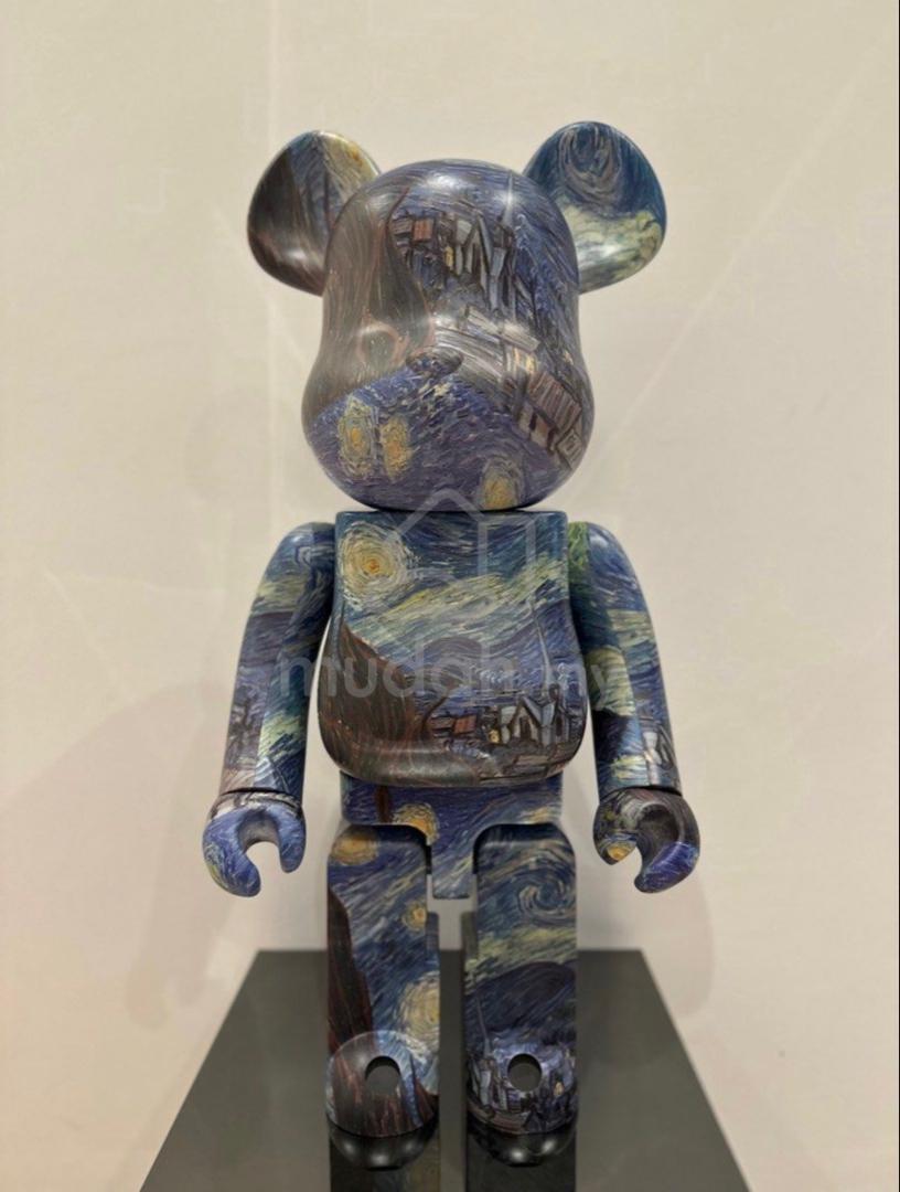 Bearbrick 1000% starry night vincent van gogh moma - Hobby