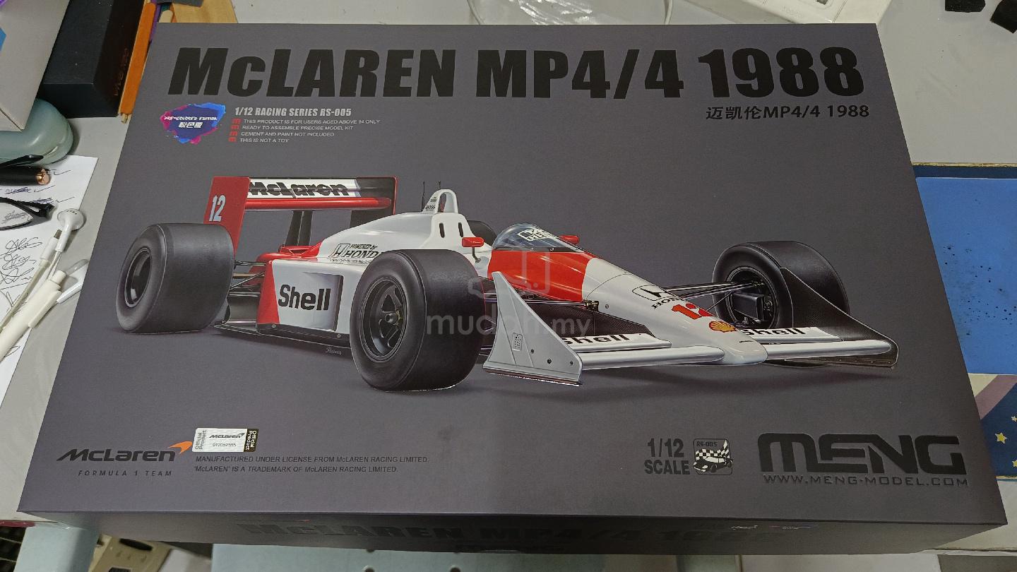 MENG 1/12 McLaren MP4-4 1988 - Hobby & Collectibles for sale in