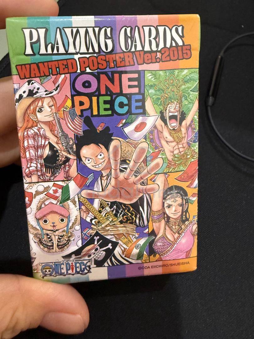 Rare One Piece Wanted Poster Playing Card ver 2015 - Hobby
