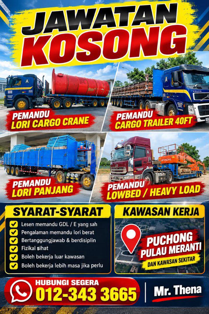 jobs in Suria Maju Logistik Sdn Bhd