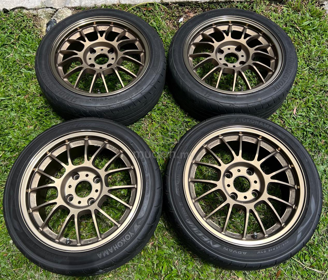 Rays se37 16 4x114 7j 25 8j 38 japan - Car Accessories & Parts for 