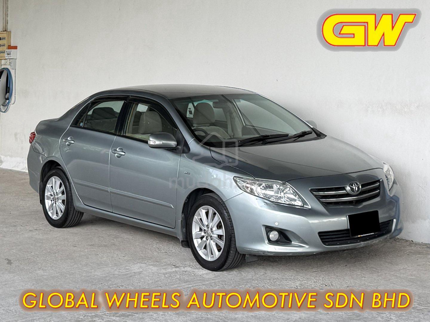 2009 Toyota Corolla Altis