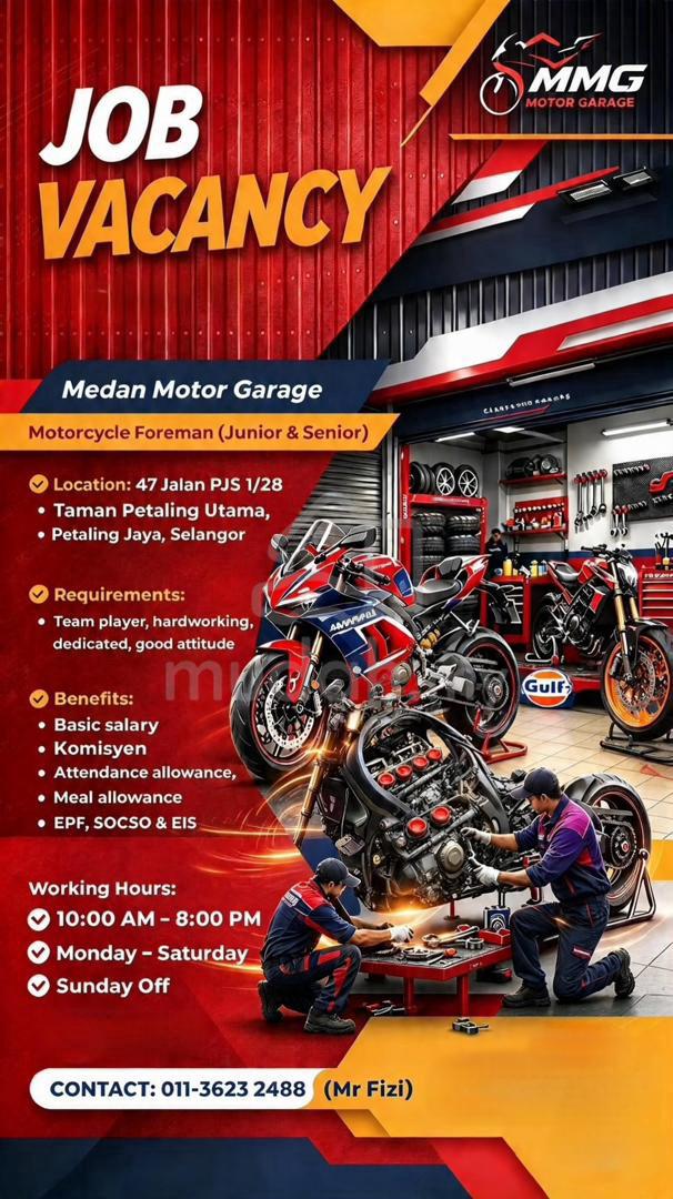 jobs in Medan Motor Garage Enterprise