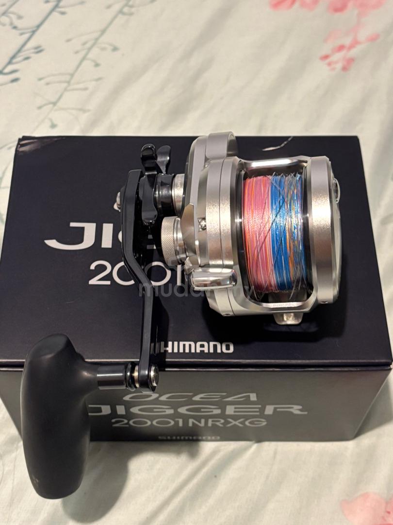 新品未使用　SHIMANO OCEA JIGGER 2001NRMG 2021 Shimano Ocea Jigger 2000NRXG (Right Handed) Fishing