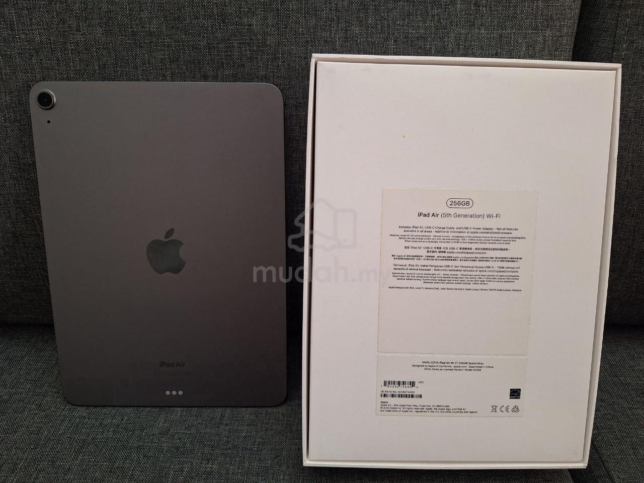iPad Air 5 M1 256GB WiFi + Stylus Pen + Case - Mobile Phones 