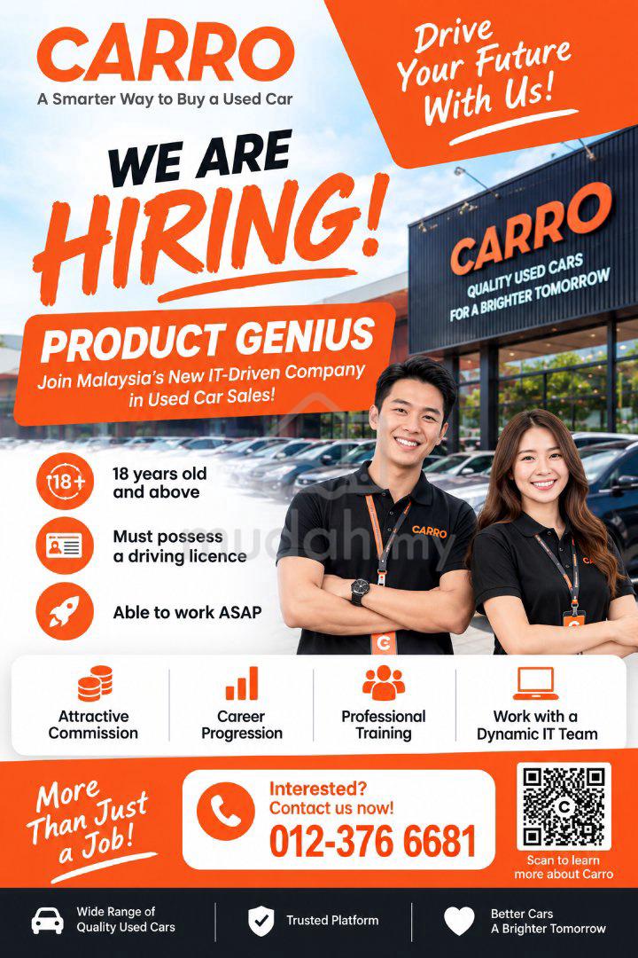 jobs in Carro Digital Sdn Bhd