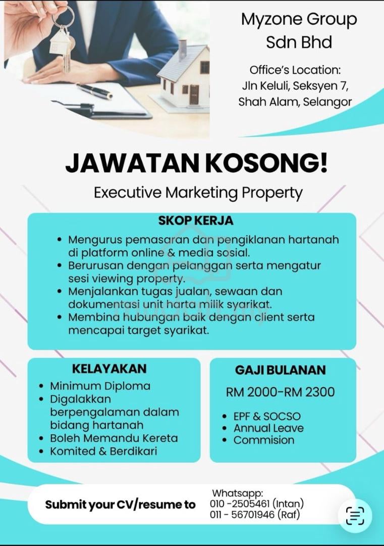 jobs in Myzone Group Sdn Bhd