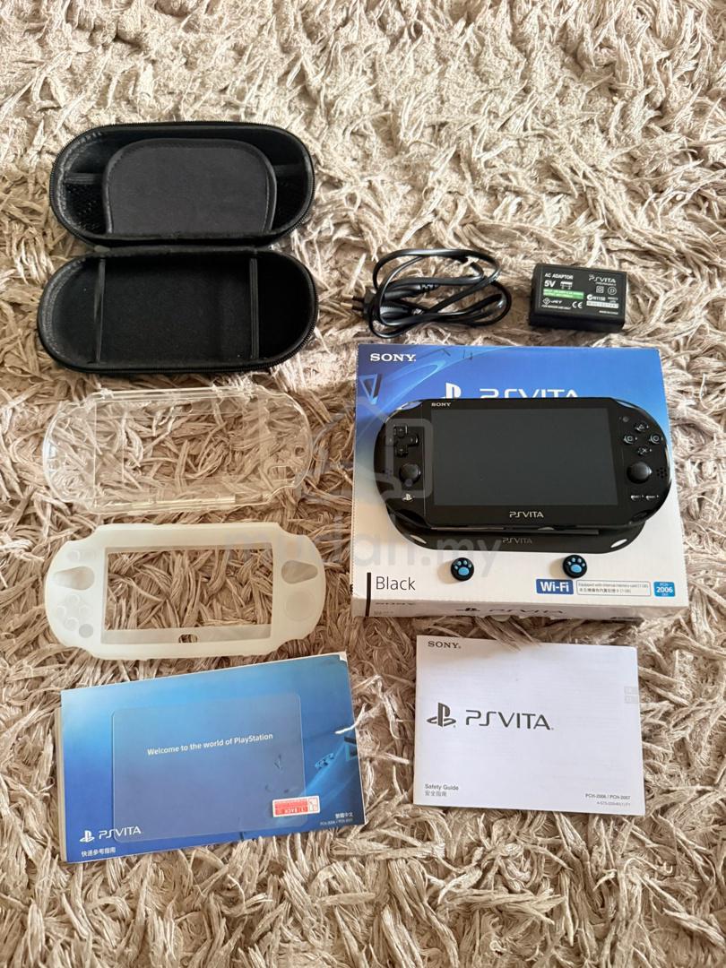 psvita　2000 PSVita 2000 Slim — Full Set (Modded + 92 Games) - Games & Consoles