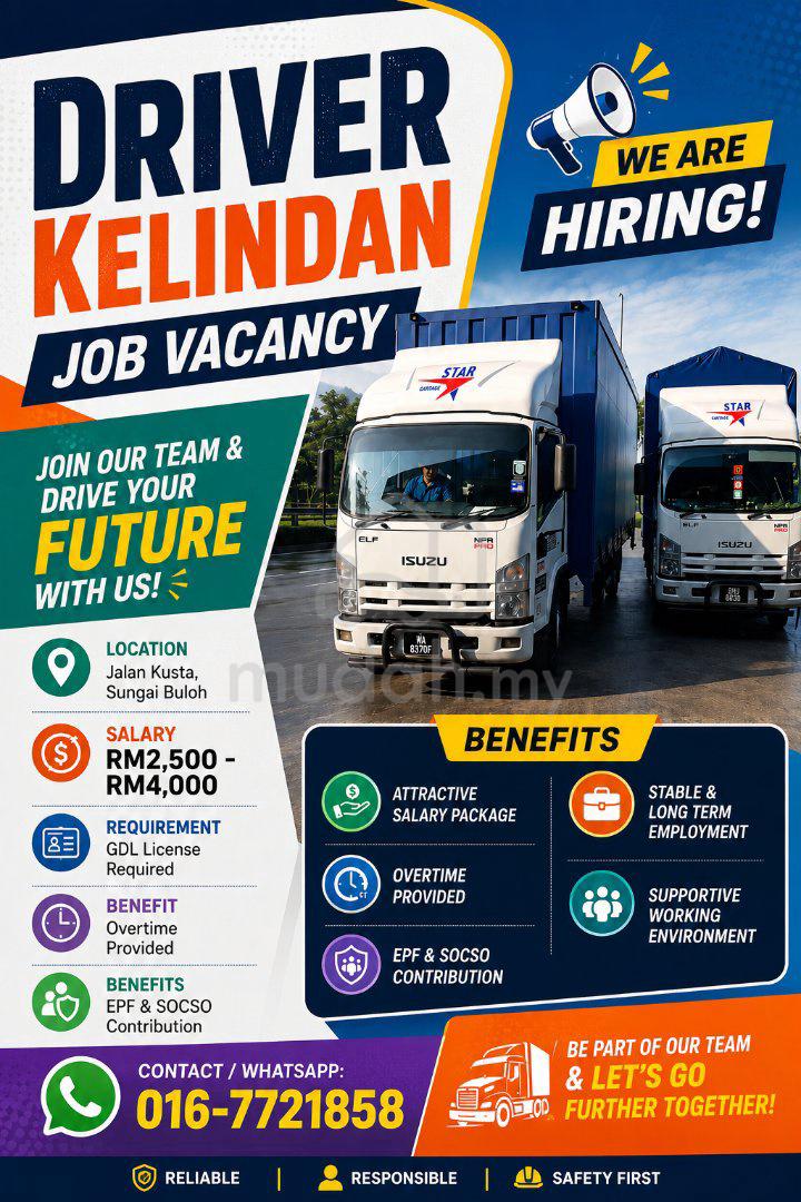 jobs in STARCARTAGE (M) SDN BHD