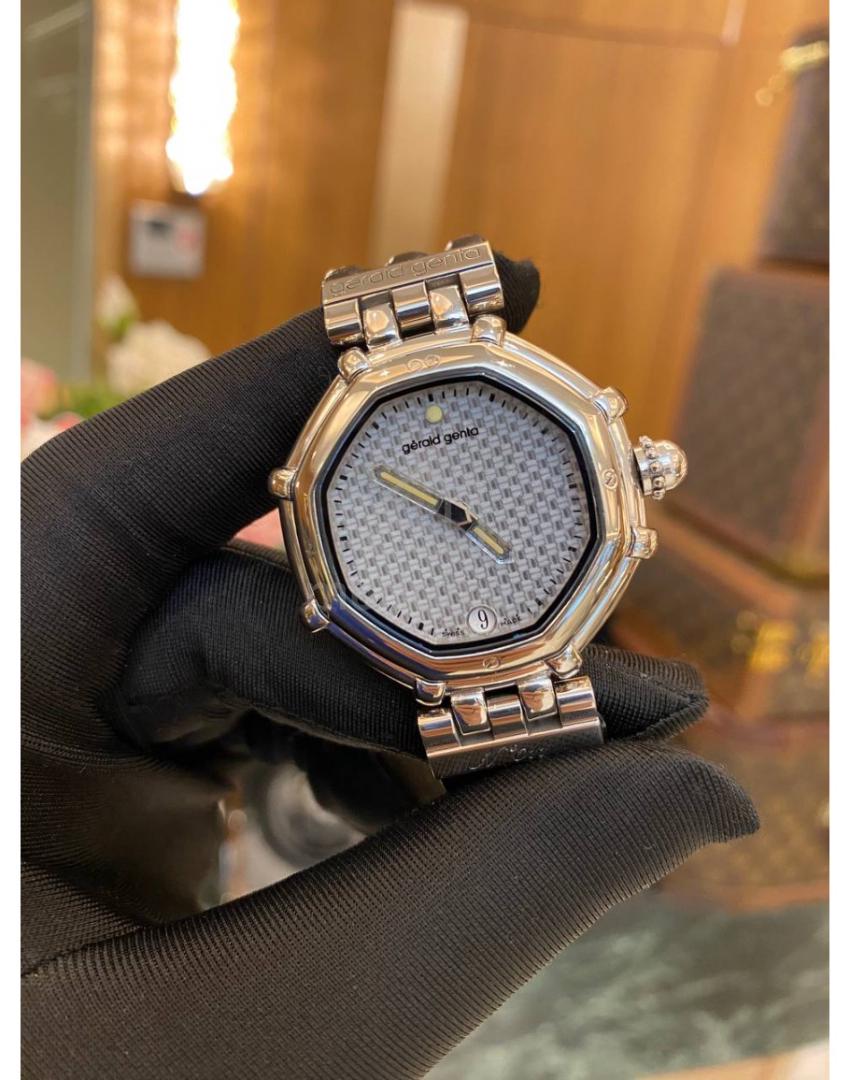 Gerald Genta Success 750 White Gold 98Gram Watches Fashion Accessories for sale in Solaris Dutamas Kuala Lumpur