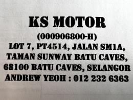 Andrew Yeoh KS Motor