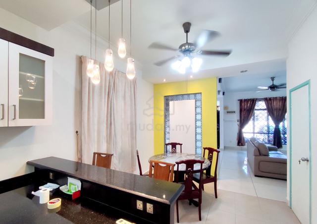 End Lot 🤩Renovated Wet& Dry Kitchen Gangsa Airport A. Keroh MITC CTRM 1