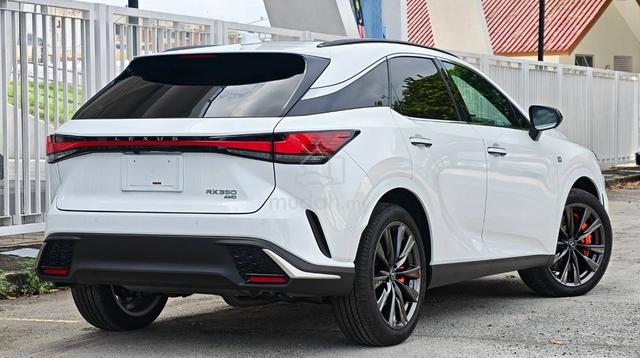 2023 Lexus RX350 2.4 F SPORT Low Mileage GRADE 6/A - 2