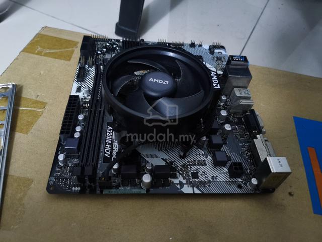 Combo Mobo A320M + CPU Ryzen 3 2300X + cooler - photo 4 of 7