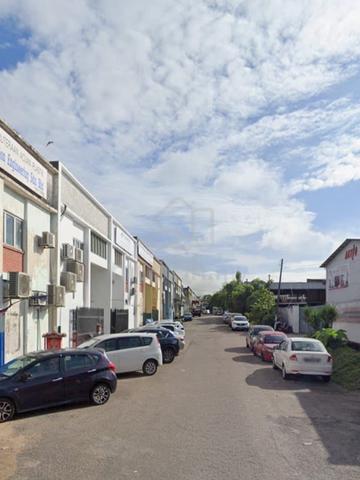 Taman daya jalan Bertam 6 1.5 storey terrace factory 福林园一楼半排厂 1