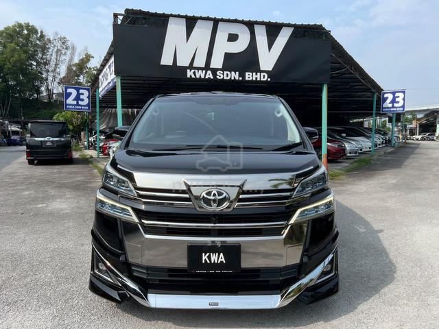 2018 Toyota VELLFIRE 2.5 ZG PILAT SEAT SUNROOF 360 - 2