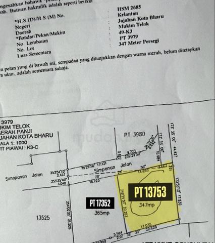 LOT TANAH MURAH di PANJI 1