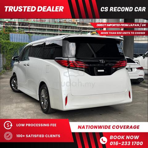 2025 Toyota ALPHARD 2.5 Z HUD TV 5A 13k KM OFFERS - 2