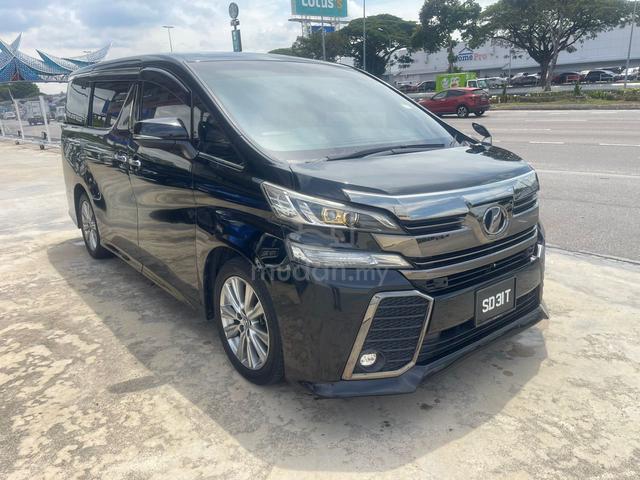 2017 Toyota VELLFIRE 2.5 Z GOLDEN EYES (A) SD 31 T - 2