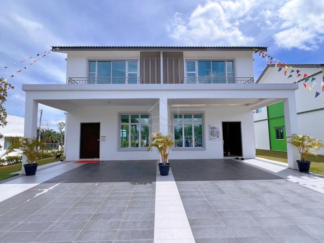 18x65sqft Full Loan Freehold Extended Double Storey Jasin Serkam Tol 1
