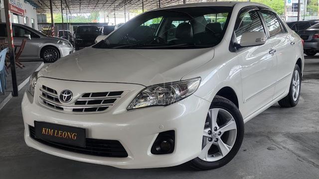2013 Toyota COROLLA ALTIS 1.8 G F/L BLACK LEATHER - 2