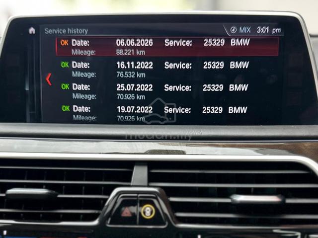 Bmw 740Le xDrive 2.0 @Owner BARU Servic Brown Seat - 2