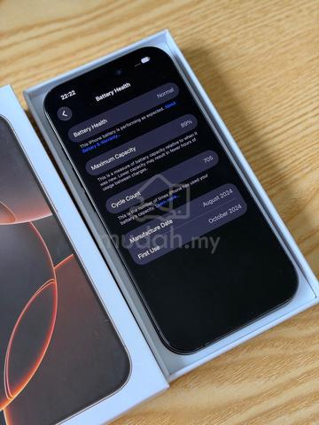 (7Q3M7) iPhone 16 Pro 512gb Black | Spaylater - photo 4 of 6