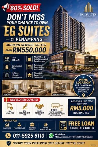 EG Suites Mall Retail Shoplot 1