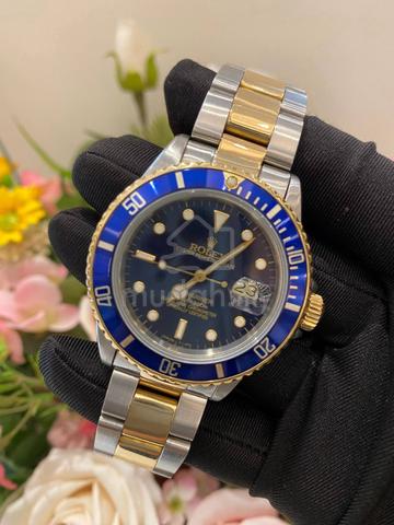 Rolex Submariner Date Half 18k 750 Yellow Gold - photo 3 of 6