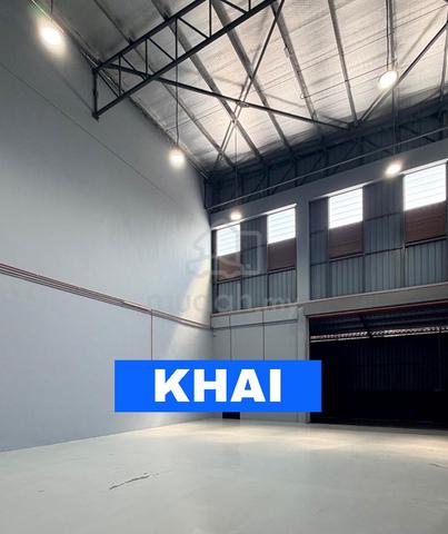 SUPERB CONDITION Semi Detached Factory Warehouse For RENT Juru Iks 1