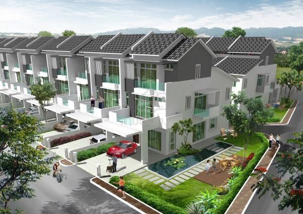 Bandar Nusa Rhu 3Sty 5R5B House (Move In Soon) 1