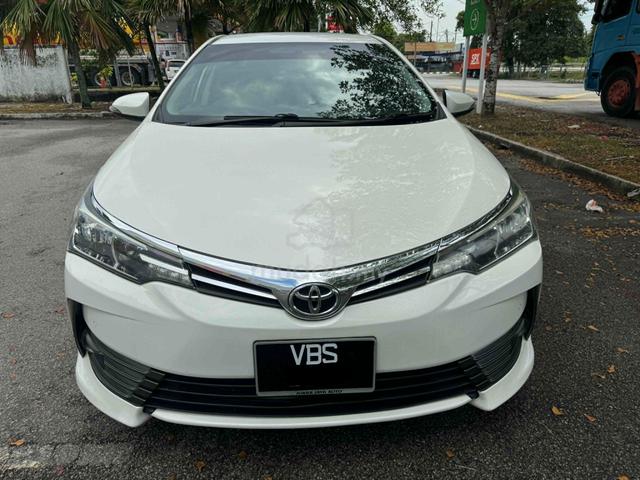 2018 oripaint 1year waranty COROLLA ALTIS 1.8 G(A) - 2