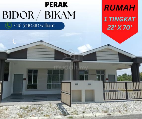 Bidor Bikam Baru teres 1 Tingkat /Harga Murah Dan Besar ,🎁Promosi👍 1