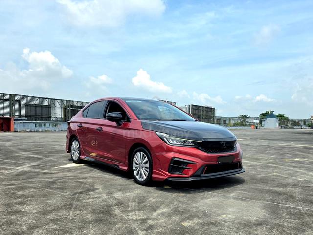 TRUE YEAR 2021 Honda CITY 1.5 V (A) B/KIT LEATHER - 4