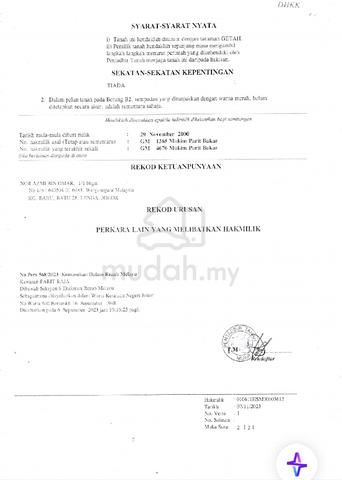 Tanah Rezab Melayu 1Ekar [MUAR] 3