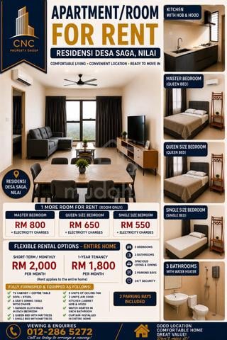Residensi Desa Saga @ Taman Desa Saga,Nilai 1