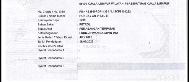 2025 Honda CR-V 1.5 E MY23 RS (A) WARRANTY 2030 V - 5