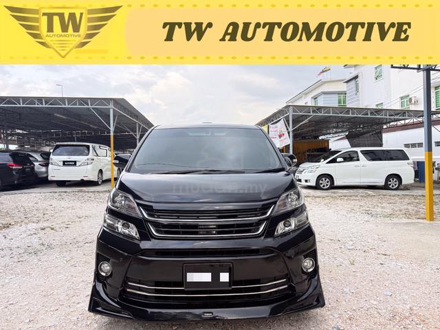 2009/13 Toyota VELLFIRE 2.4 V (A) 7 SEAT 2 PW DOOR - 2