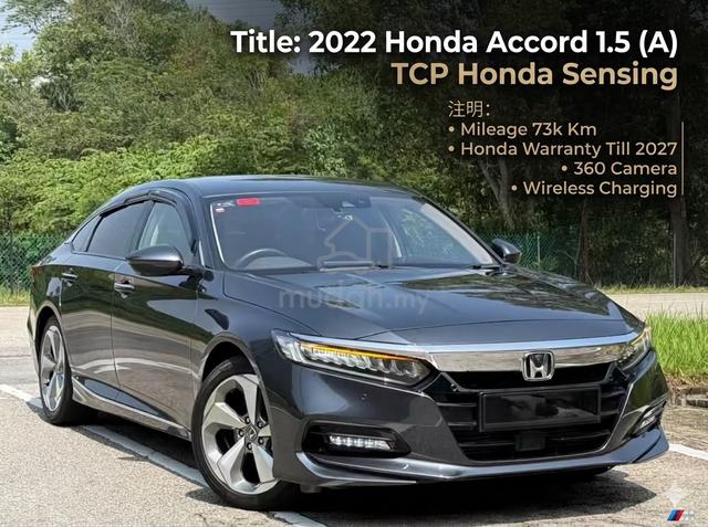 2022 Honda ACCORD 1.5 TCP (HONDA SERVICE WARRANTY) - 1