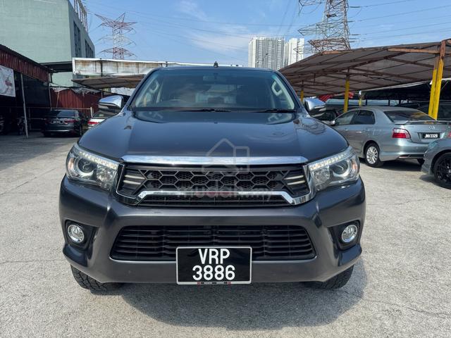 HILUX 2.8 G VNT,Ori Paint,Deck Cover,Android,Rim18 - 2