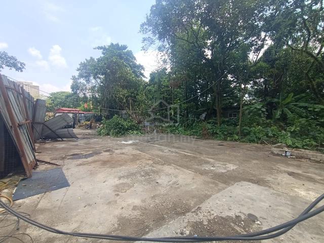 Kepong Commercial Land for Rent, Vacant Flat Land Actual Photos 1