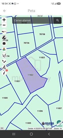 Tanah Pinggir RTB Kledang Sayong Mukim Blanja 3.24 Ekar 1