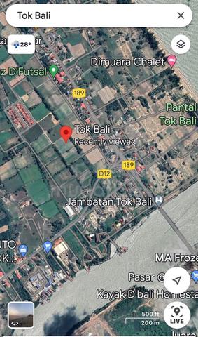 [30700 sf] Tanah lot bungalow luas Semerak Pantai Tok Bali Kelantan 1