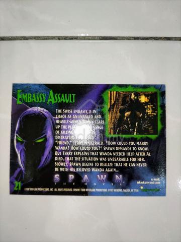 1997 Inkworks Spawn The Movie Trading Card #21  - photo 2 of 2