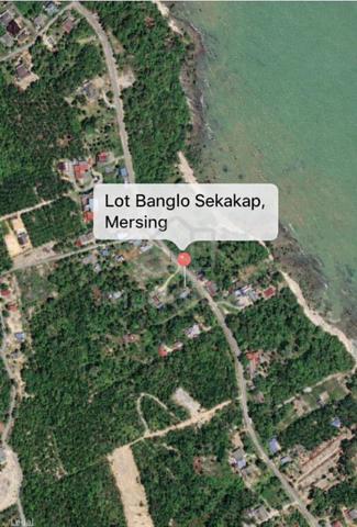 Tanah Lot Banglo View Laut Mersing Untuk Dijual - Rare Unit! 1